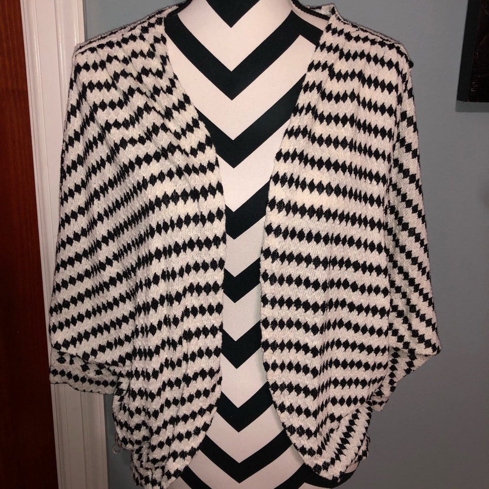 Black and White Sweater